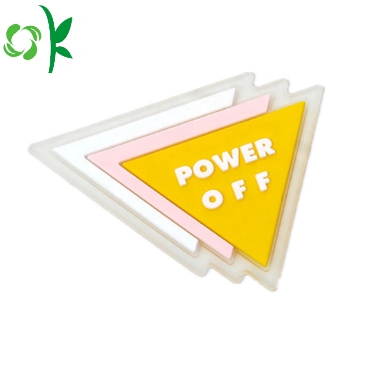 Newest Customize Silicone Soft Brand Label Logo Sticker