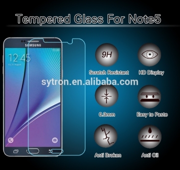 tempered glass protector for samsung galaxy note5/note5 edge