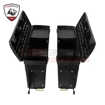 Universal Toolbox Compatible with Hilux, Ranger, and D-Max with Lock for Plastic Pickup Trucks