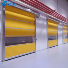 Full transparent PVC curtain high speed door