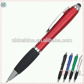 Promotional stylus touch screen ball point pen , cheap gift screen touch pen