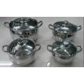 8 PCS Apple Shape Kitchen Cookware Pot