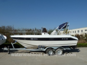 waterwish QD 20.5 OPEN fiberglass work boat