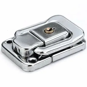 Factory Outlet Hard Attache Case Accessories: Metal Clasp, Wooden Jewelry Hardware, Safe Portable Security Latch, Tool Box Lock