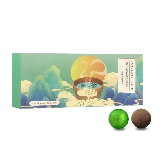 Herbal sweat foot bath ball