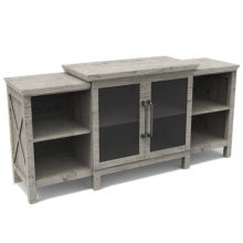Modern Media Console with 2 Doors for Home