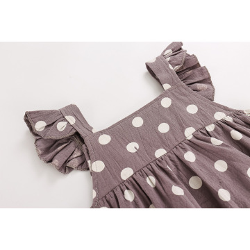 Polka dot Girls Baby Rompers