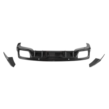 PK Style Dry Carbon Fiber Rear Diffuser and Rear Lip Kit for Porsche Panamera 971 (2017-2023)