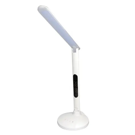 Kids Reading Desk Lamp With Calendar And Thermometer Alarm Clock Handphone Charging