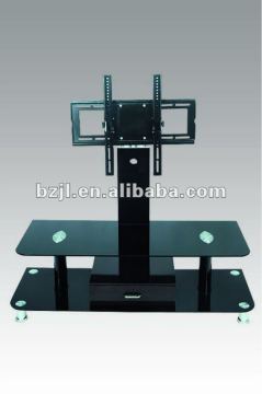 popular tempered glass hanging lcd tv cabinet