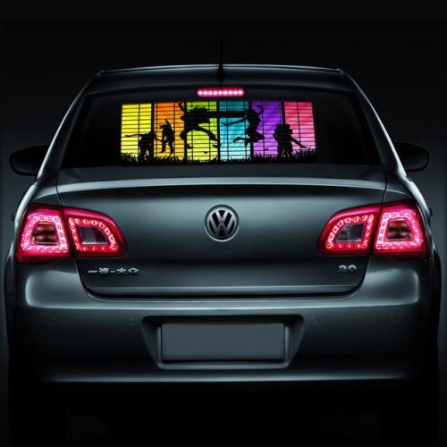 Equalizer El Car Sticker, Sounds Active Car Sticker More Than 50 Design