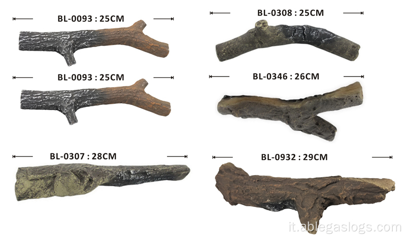 Abili tronchi di gas artificiali realistici.