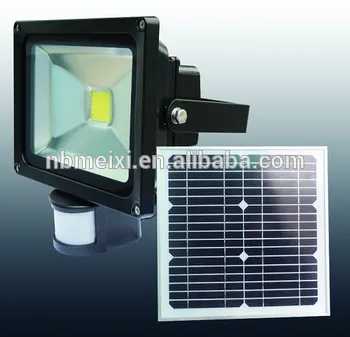 THE BEST HOT SELLING !!30watt ultra bright sensor flood light with the solar panel
