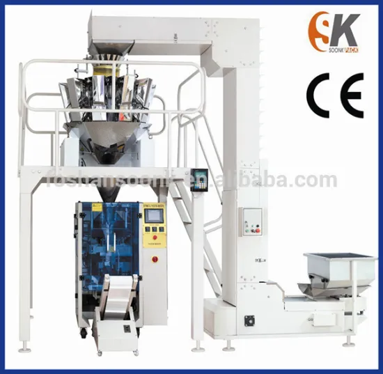 SK-220DT Puffy Corn Cheese Ball Automatic Vertical Form pack machine