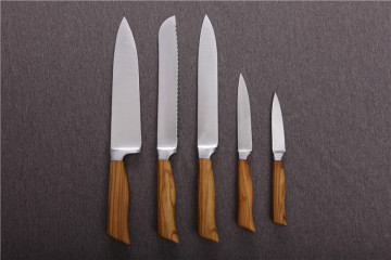 High Quality Olive Wood Knife Block