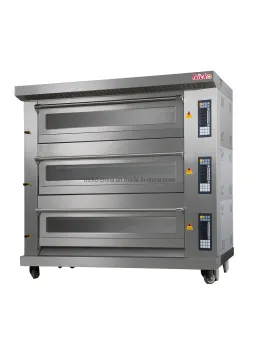 Factory Good Price Bread Baking Ovens /Commercial Bakery Machines /European Style 2 Deck 4tray Electric Baking Oven