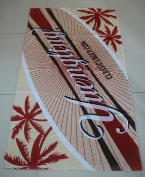 Promotional 100%Cotton Printed Beach Towel