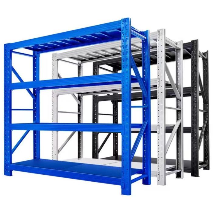 Light/Medium Duty Steel Industrial Warehouse Rack