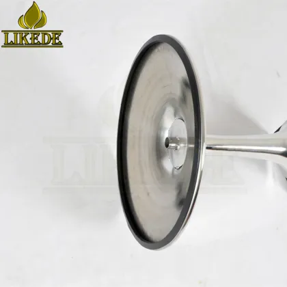 Modern Design Trumpet Chair Leg Tulip Swivel Stainless Steel Base 304#