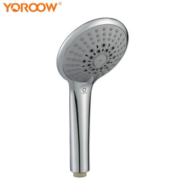 YOROOW Chrome ABS Plastic Rainfall Hand Shower with 5 Settings