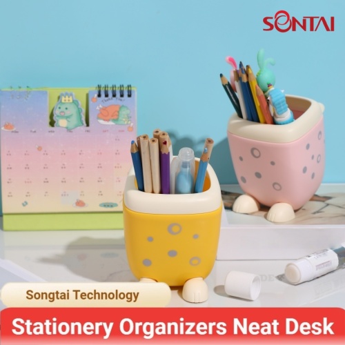 Almacenamiento de bolígrafos con diseño de animales lindos para suministros de oficina