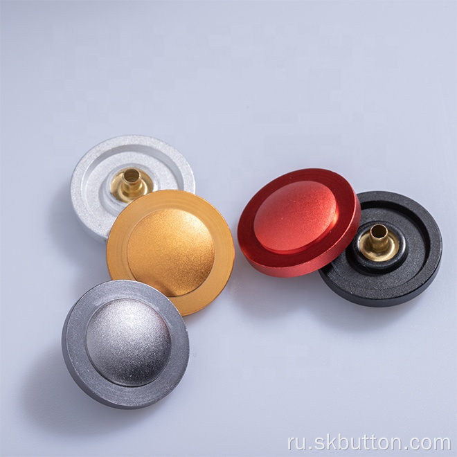 Кнопки из алюминиевых сплава для одежды