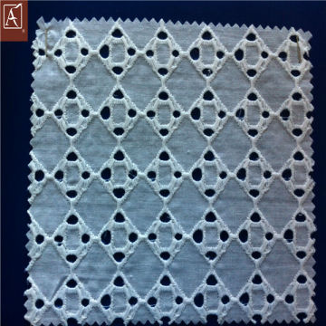 eyelet embroidery cotton fabric