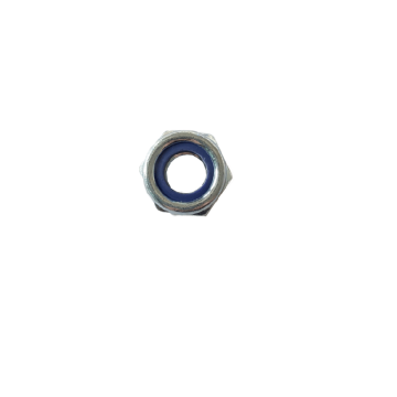 High-Quality M30 Large Diameter Zinc Plated Nylon Insert Lock Nuts in M5, M10 Sizes: DIN 985 & DIN 982 Standards - Heavy Duty Hex Nylon Nuts