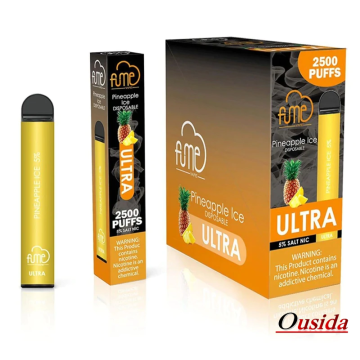 Fumaça descartável Ultra 2500 puffs vape caneta