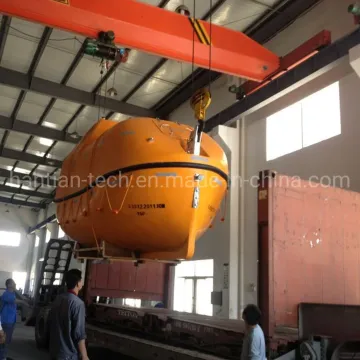 Lifebrettungsgeräte Solas Marine Schloss starres Rettungsboot