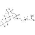 carboxymethyldimethyl-3-[[(3,3,4,4,5,5,6,6,7,7,8,8,8-tridecafluorooctyl)sulphonyl]amino]propylammonium hydroxide CAS 34455-29-3