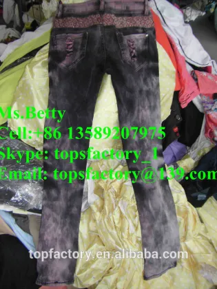 Fashion second hand clothes used clothing wholesale london