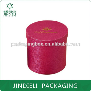 round beautiful fancy paper gift box packaging
