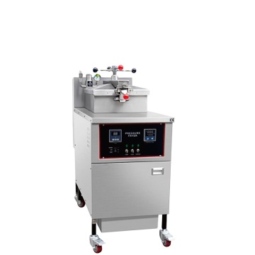 Stainless Steel Industrial Pressure Fryer for Chicken Wings - Gas Operated