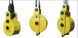 Drill Rig Parts Block In Derrick , Travelling Block For Dri