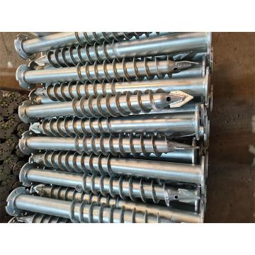 Solar Panel Galvanized Ground Screw Ground Piles