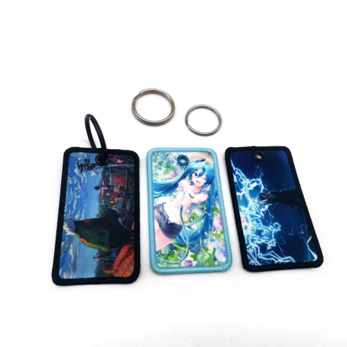 Custom Anime Jet Tag Keychains