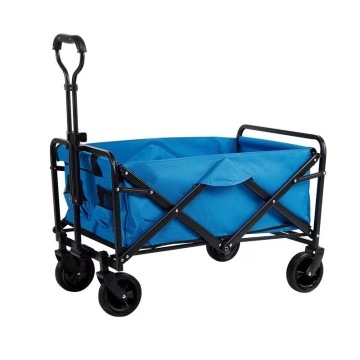 steel collapsible utility cart with wheels