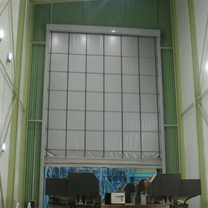 Stacking PVC High Speed Doors