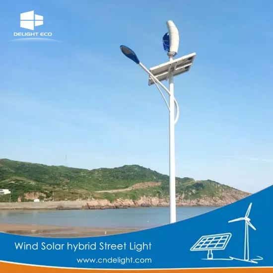 DELIGHT Wind Solar Street Light Battery Capacity