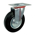 160mm rubber caster wheels