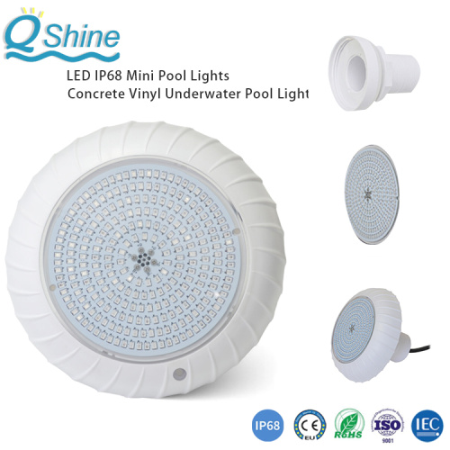 Mini luce da piscina in cemento e vinile IP68