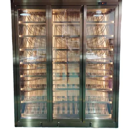 Customizable Temperature Controlled Wine Cabinet & Display Storage