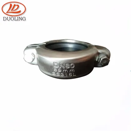 duoling FRP u joints coupling ss316 pipe