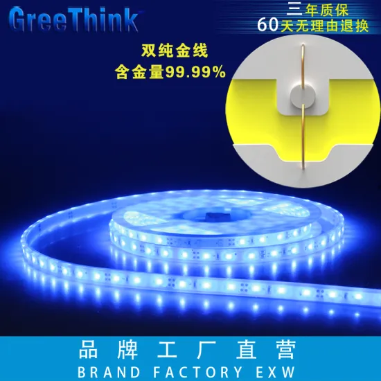 DC12V IP65 Blue Strips Led Lights