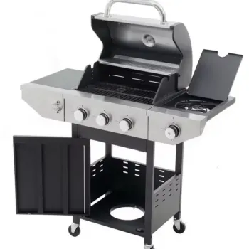 2024 Outdoor Camping Grill Best Selling Outdoor Multi-Functional Movable Large Barbecue Grill Portable BBQ Gas Grills