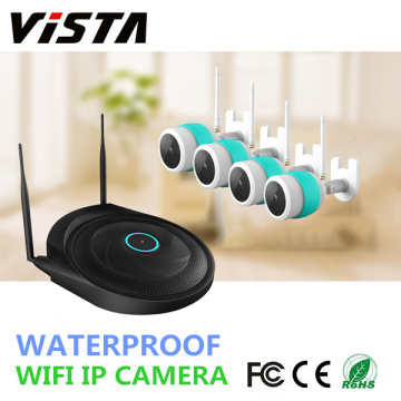 960P 4ch CCTV Wireless IP Security Camera Wifi IPC Kit