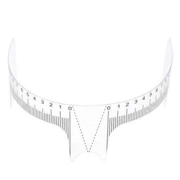 Outil d'autocollant de la règle des sourcils de haute qualité pour le microblading