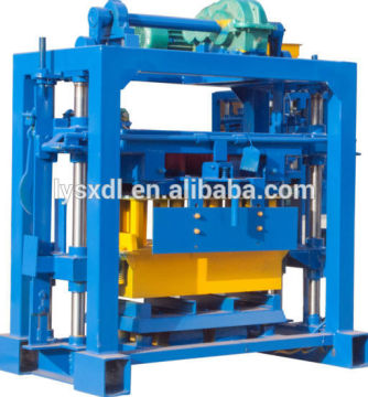 Low cost QT40-2 manual block machine for making hollow block/solid brick