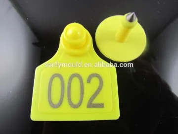 animal sheep ear tag ,laser ear tag,51*43mm,pig ear tag,with safety head